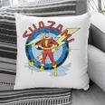 Shazam Comic Book Art Heroic Portrait Vintage Pillowcase