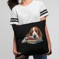 Basset Hound Books Dog Breed Graphic Pillowcase Basset Hound Books Dog Breed Graphic Pillowcase