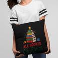 All Booked For Christmas Librarian Reader Xmas Pajama Pillowcase