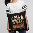All Booked For Fall Pumpkin Books Thanksgiving Autumn Leaves Pillowcase