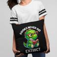 Books Never Go Extinct Reading Dinosaur Bookish Nerdy Pillowcase