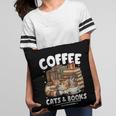 Coffee Cats And Books Cats And Reading Lovers Pillowcase