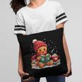 Cozy Gingerbread Christmas Reading Book Xmas Snowflakes Fall Pillowcase Cozy Gingerbread Christmas Reading Book Xmas Snowflakes Fall Pillowcase