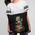 Cute Dragon Reading Book Bookworm Dragons And Books Pillowcase