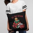 Cute Gingerbread Man Reading Book Nerd Christmas Bookish Pillowcase