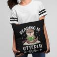 Cute Otter Reading Book Lover Sea Otters Animal Lover Pillowcase