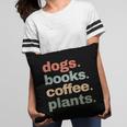 Dogs Books Coffee Plant Lover Gardening Cute Mom Life Pillowcase