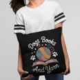 Dogs Books And Yarn Knitter Knitting Pillowcase Dogs Books And Yarn Knitter Knitting Pillowcase