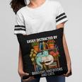 Easily Distracted By Dragons Books Cats Fantasy Book Lover Pillowcase