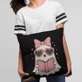 Ghost Reading Book Halloween Cat Lover Pillowcase