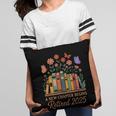 A New Chapter Begins Retired 2025 Books Flowers Pillowcase