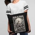 Read In Peace Skeleton Book Lover Bookworm Book Pillowcase