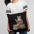 Reading Cat Book Lover Pillowcase Reading Cat Book Lover Pillowcase