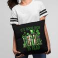 Retro Book Lucky Reading Teacher St Patrick's Day -Adults Small Cotton Blend Polyester Blend Short Sleeve Pillowcase