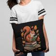 Squirrel Reading Book Lovers Fall Leaves Library Books Pillowcase