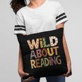 Wild About Reading Book Animal Children's Book Lover Teacher Pillowcase