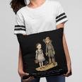 Wizard Of Oz Book Quote Scarecrow Dorothy Retro Drawing Pillowcase