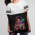 Woman Reading Book Lover Geometric Girl Afro History Pillowcase Woman Reading Book Lover Geometric Girl Afro History Pillowcase