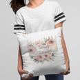 Barely Tolerable Book Floral Bookworm Lover Bookish Premium Pillowcase