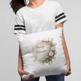 Barely Tolerable Book Lover Bookish Floral Bookworm Pillowcase