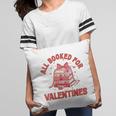 All Booked For Valentines Bow Heart Book Lover Valentine Day Pillowcase