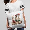 Christmas Three Llamas Reading Reading Books Llama Lover Pillowcase Christmas Three Llamas Reading Reading Books Llama Lover Pillowcase
