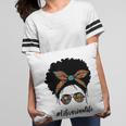 Librarian Teacher Messy Bun Life Book Library Back To School Pillowcase