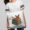 Life Is Better With Butterflies And Books Cute Butterfly Pillowcase