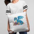 In A World Full Of Bookworms Be A Book Dragon Pillowcase