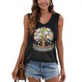 100 Days Of School In The Books Librarian Reading Teacher Women's V-Neck Tank Top 100 Days Of School In The Books Librarian Reading Teacher Women's V-Neck Tank Top