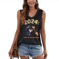 2024 Year Of The Introvert New Year Adventures Women's V-Neck Tank Top 2024 Year Of The Introvert New Year Adventures Women's V-Neck Tank Top