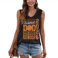 2026 Basketball Senior Dad Graduation Matching Family Women's V-Neck Tank Top