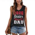 2026 Senior Band Dad Class Of 2026 Band Parent Graduation Women's V-Neck Tank Top