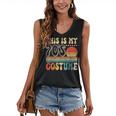 This Is My 70s Costume Vintage Nostalgia Mixtape 1970s Party Women's V-Neck Tank Top This Is My 70s Costume Vintage Nostalgia Mixtape 1970s Party Women's V-Neck Tank Top