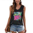 In My 80s Era Retro Vintage 80s Party Throwback Nostalgia Women's V-Neck Tank Top
