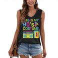 This Is My 90's Costume Retro 1990s Style Cassette Nostalgia Women's V-Neck Tank Top