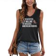 American Robin Bird Watching Lover Introvert Quote Women's V-Neck Tank Top American Robin Bird Watching Lover Introvert Quote Women's V-Neck Tank Top