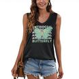 Anti-Social Introvert Butterfly Women's V-Neck Tank Top Anti-Social Introvert Butterfly Women's V-Neck Tank Top