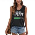 Bachelors Degree Loading College Student Graduation Women's V-Neck Tank Top