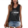 On Back Please Be Patient With Me I'm From The 1900S Women's V-Neck Tank Top