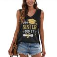 Back To School My Sister Did It Graduation Proud Sister Graduated Female X-Small Women's V-Neck Tank Top