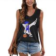 Basketball Dabbing Shirt Senior Graduation Him Her Women's V-Neck Tank Top
