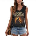 Bigfoot Saturday Morning Nostalgia Women's V-Neck Tank Top