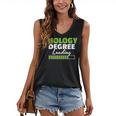 Biology Degree Loading Graduation Student Teacher Biologist Women's V-Neck Tank Top