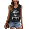 The Book Was Better Reader Teacher Librarian Reading Lovers Women's V-Neck Tank Top