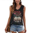 Book Fair Vibes Women's V-Neck Tank Top
