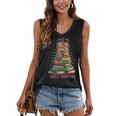 Book Lover Christmas Tree I Have No Shelf Control Women's V-Neck Tank Top