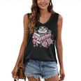 All Booked For Valentine's Coquette Bow Books Teacher Girly Women's V-Neck Tank Top All Booked For Valentine's Coquette Bow Books Teacher Girly Women's V-Neck Tank Top