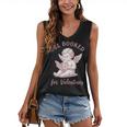 All Booked For Valentines Cute Cherub Vintage Book Lover Women's V-Neck Tank Top All Booked For Valentines Cute Cherub Vintage Book Lover Women's V-Neck Tank Top