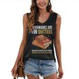 Bookmarks Are For Quitters Book Lover Saying Women's V-Neck Tank Top Bookmarks Are For Quitters Book Lover Saying Women's V-Neck Tank Top